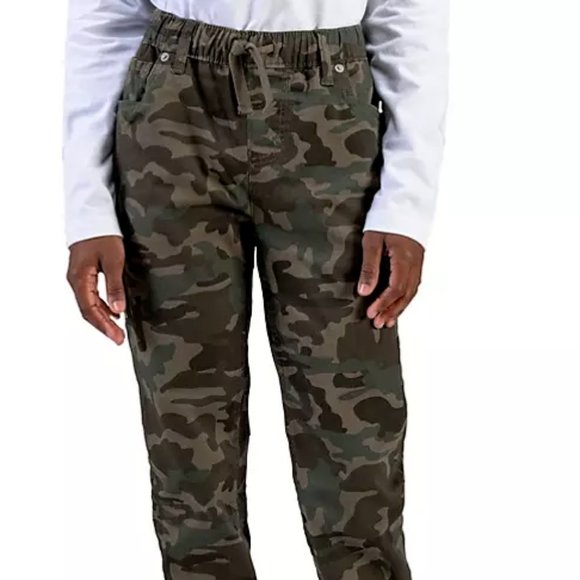 Levi's Boys Youth Elastic Stretch Camo Jogger Pants Slim Fit - Picture 1 of 3